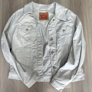 Levi's Women's Light Gray Jean Jacket